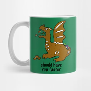 Gingerbread Dragon Wins Mug